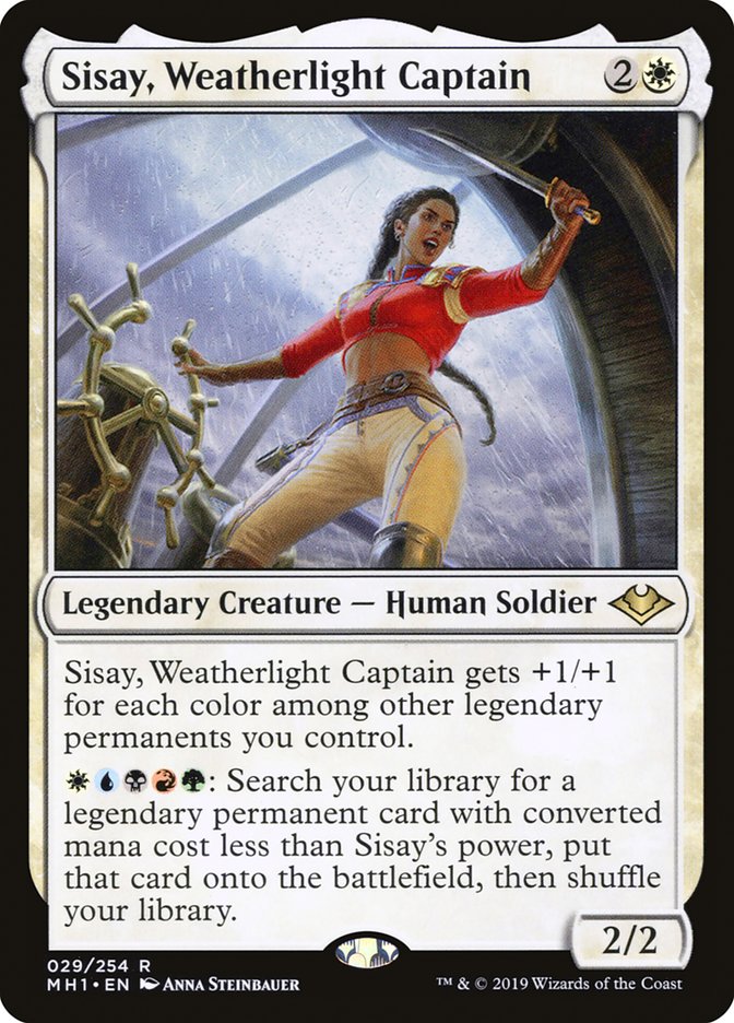 Sisay, Weatherlight Captain [Modern Horizons] | RetroPlay Games