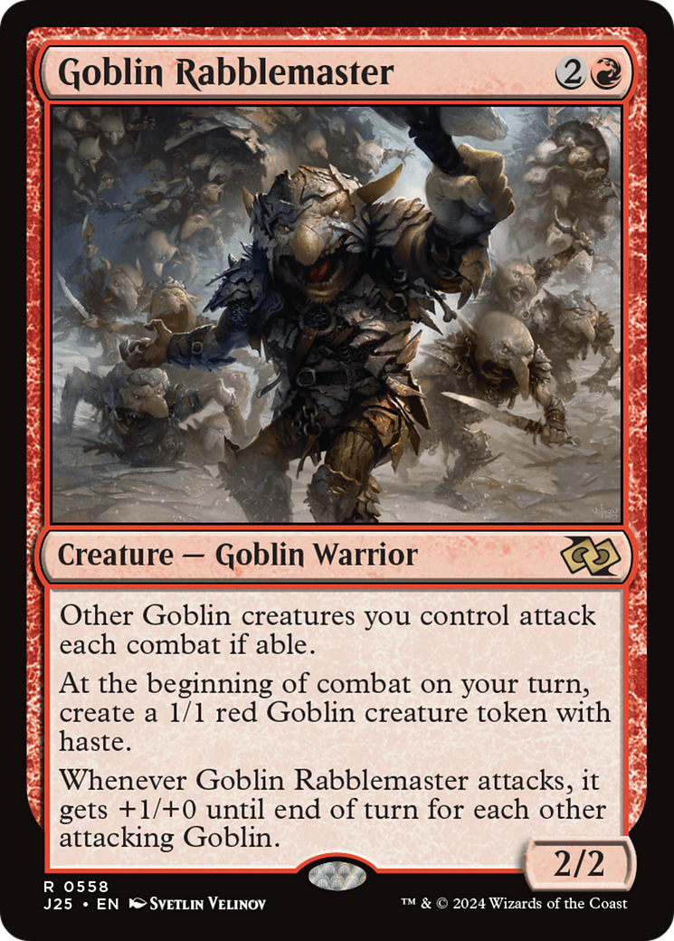 Goblin Rabblemaster [Foundations Jumpstart] | RetroPlay Games