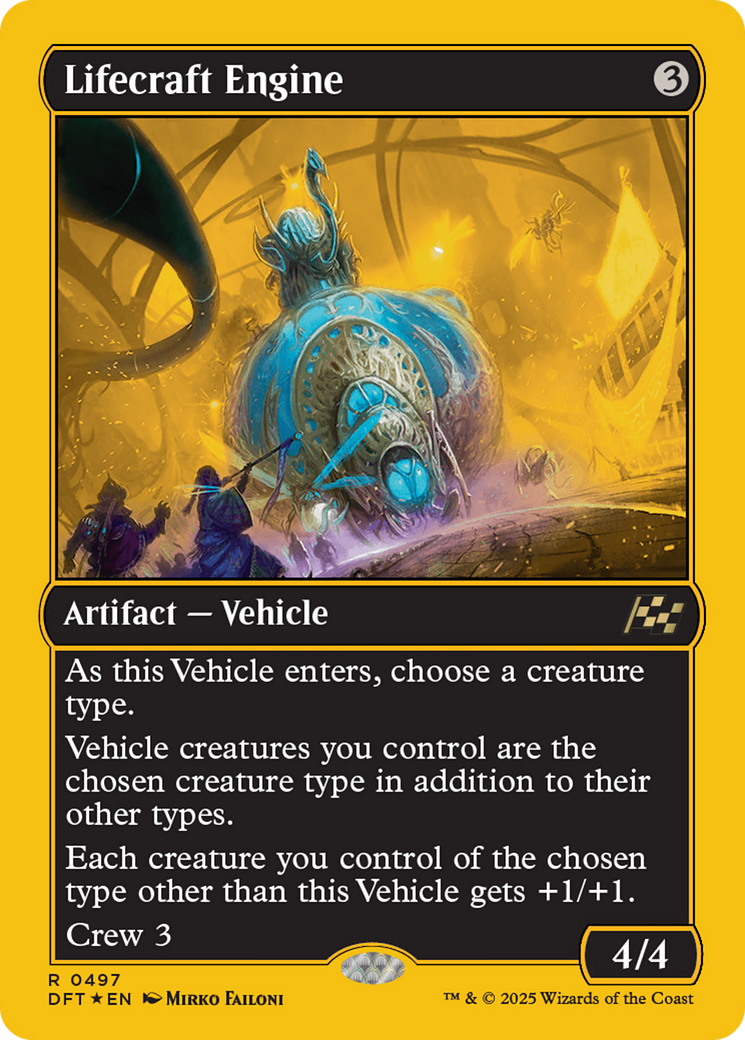 Lifecraft Engine (First-Place Foil) [Aetherdrift] | RetroPlay Games
