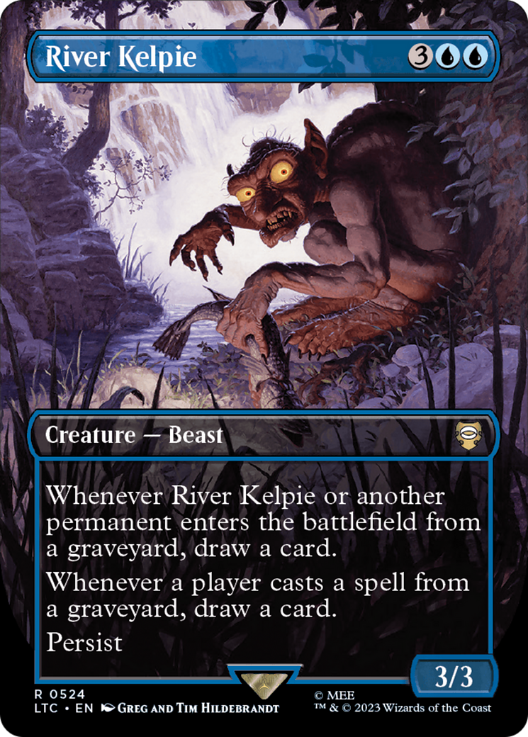 River Kelpie (Borderless) [The Lord of the Rings: Tales of Middle-Earth Commander] | RetroPlay Games