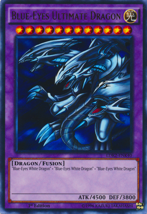 Blue-Eyes Ultimate Dragon [LDK2-ENK40] Ultra Rare | RetroPlay Games