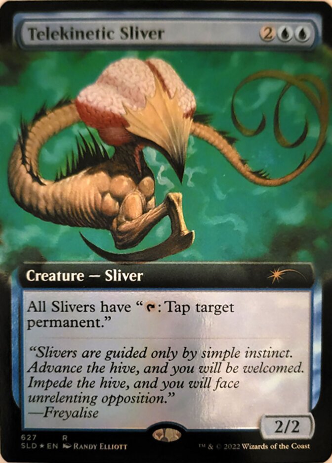 Telekinetic Sliver (Extended Art) [Secret Lair Drop Promos] | RetroPlay Games