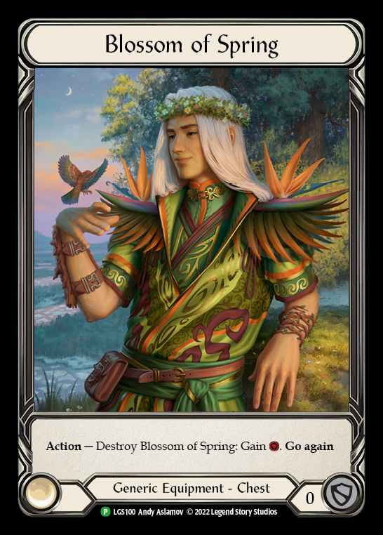 Blossom of Spring [LGS100] (Promo)  Cold Foil | RetroPlay Games