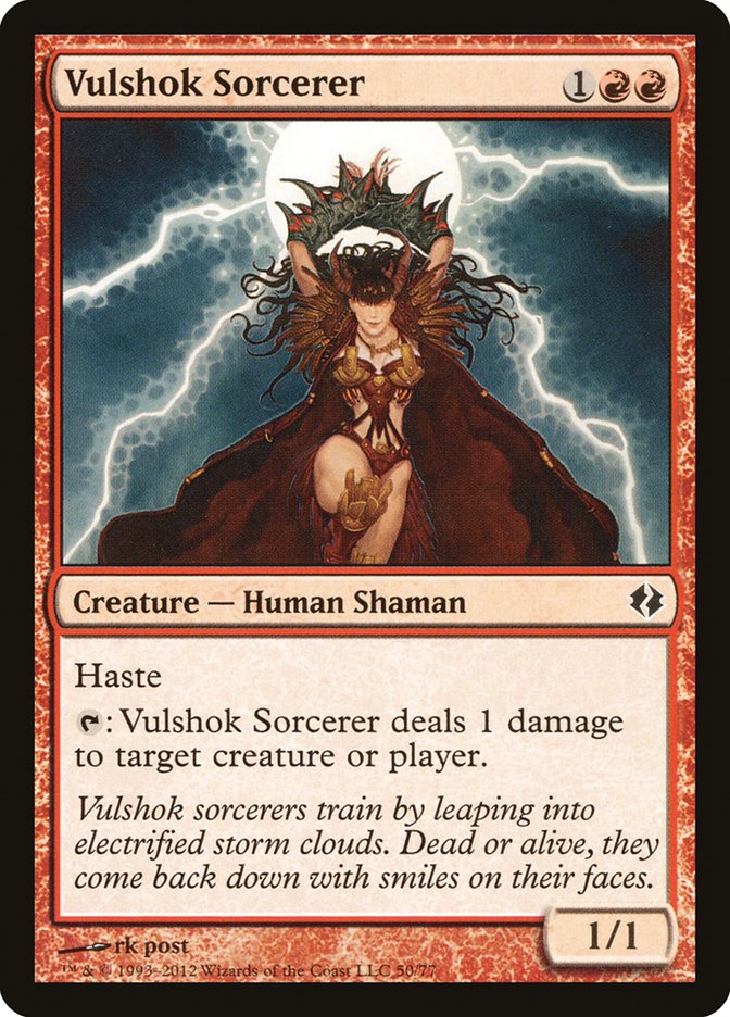 Vulshok Sorcerer [Duel Decks: Venser vs. Koth] | RetroPlay Games
