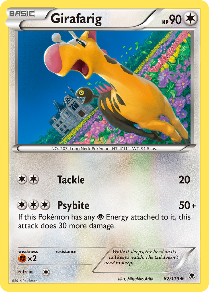 Girafarig (82/119) [XY: Phantom Forces] | RetroPlay Games