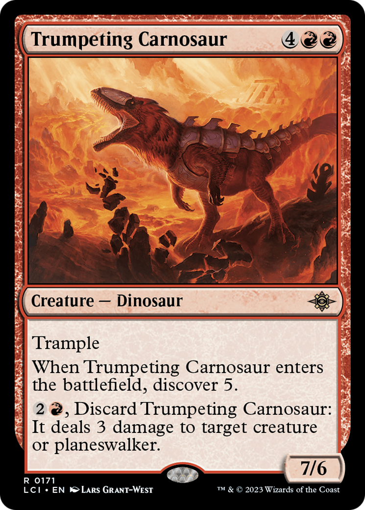 Trumpeting Carnosaur [The Lost Caverns of Ixalan] | RetroPlay Games