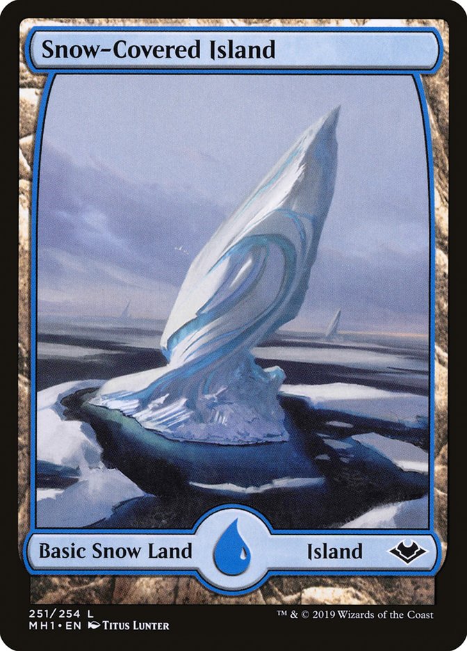 Snow-Covered Island [Modern Horizons] | RetroPlay Games