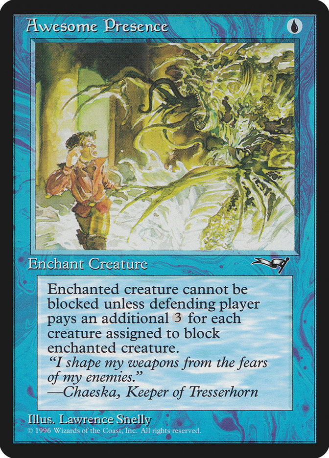 Awesome Presence (Creature Side) [Alliances] | RetroPlay Games