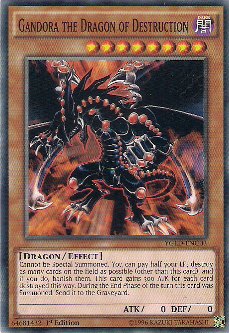 Gandora the Dragon of Destruction [YGLD-ENC03] Common | RetroPlay Games