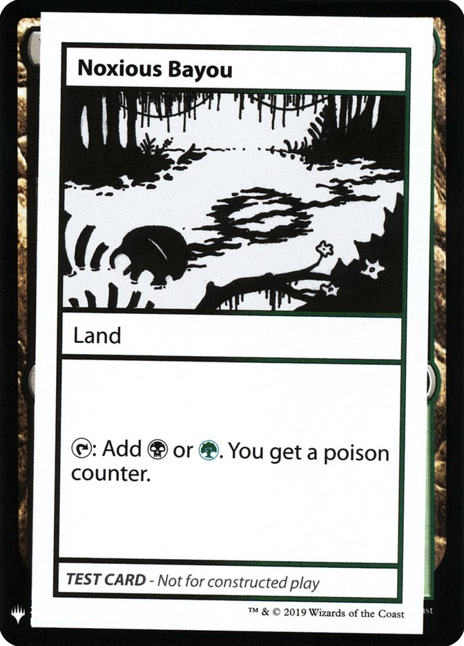 Noxious Bayou [Mystery Booster Playtest Cards] | RetroPlay Games