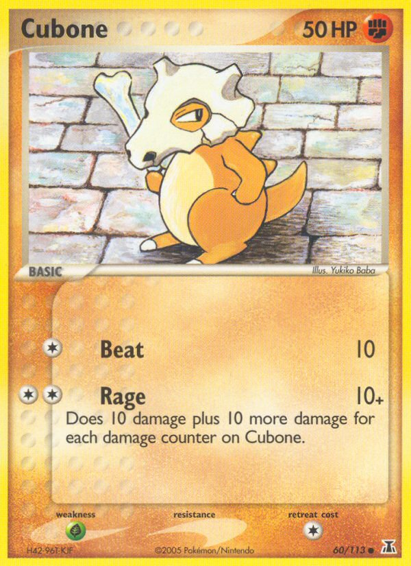 Cubone (60/113) [EX: Delta Species] | RetroPlay Games
