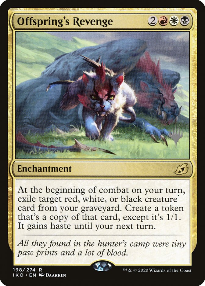 Offspring's Revenge (Promo Pack) [Ikoria: Lair of Behemoths Promos] | RetroPlay Games