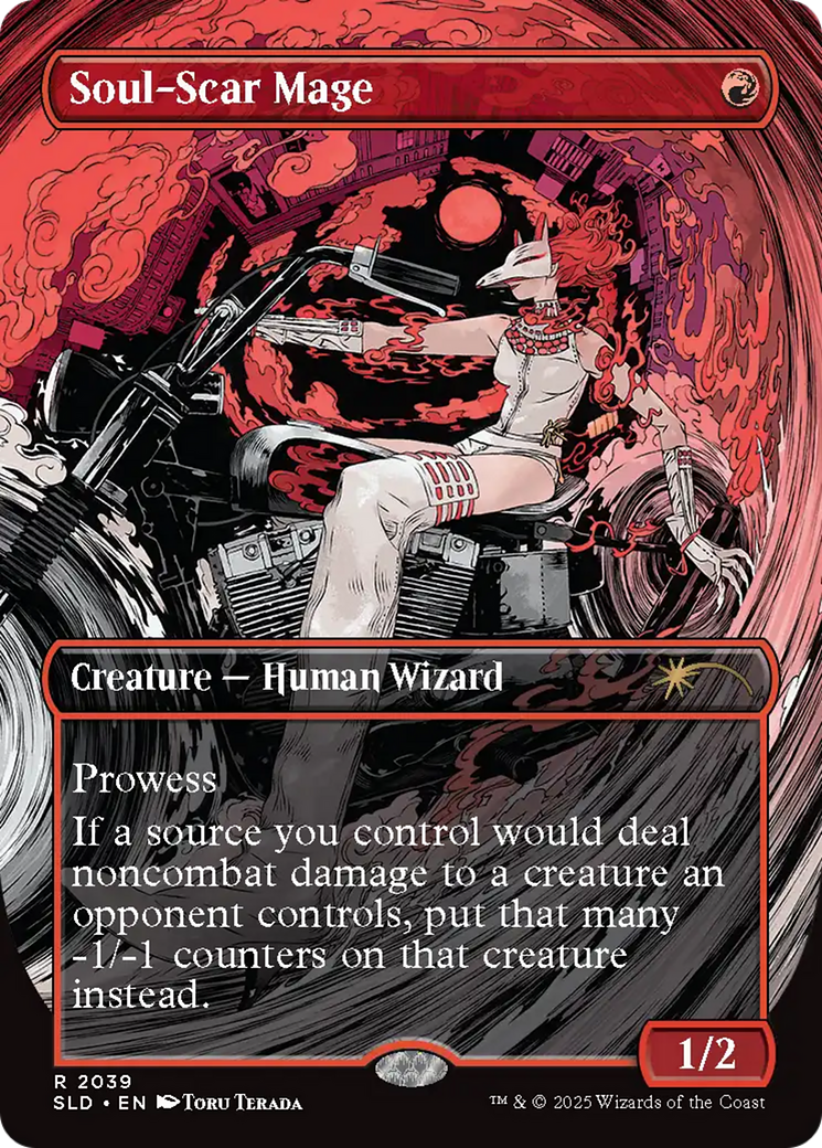 Soul-Scar Mage (2039) (Rainbow Foil) [Secret Lair Drop Series] | RetroPlay Games