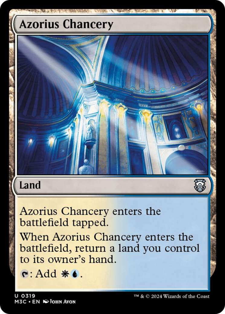 Azorius Chancery [Modern Horizons 3 Commander] | RetroPlay Games