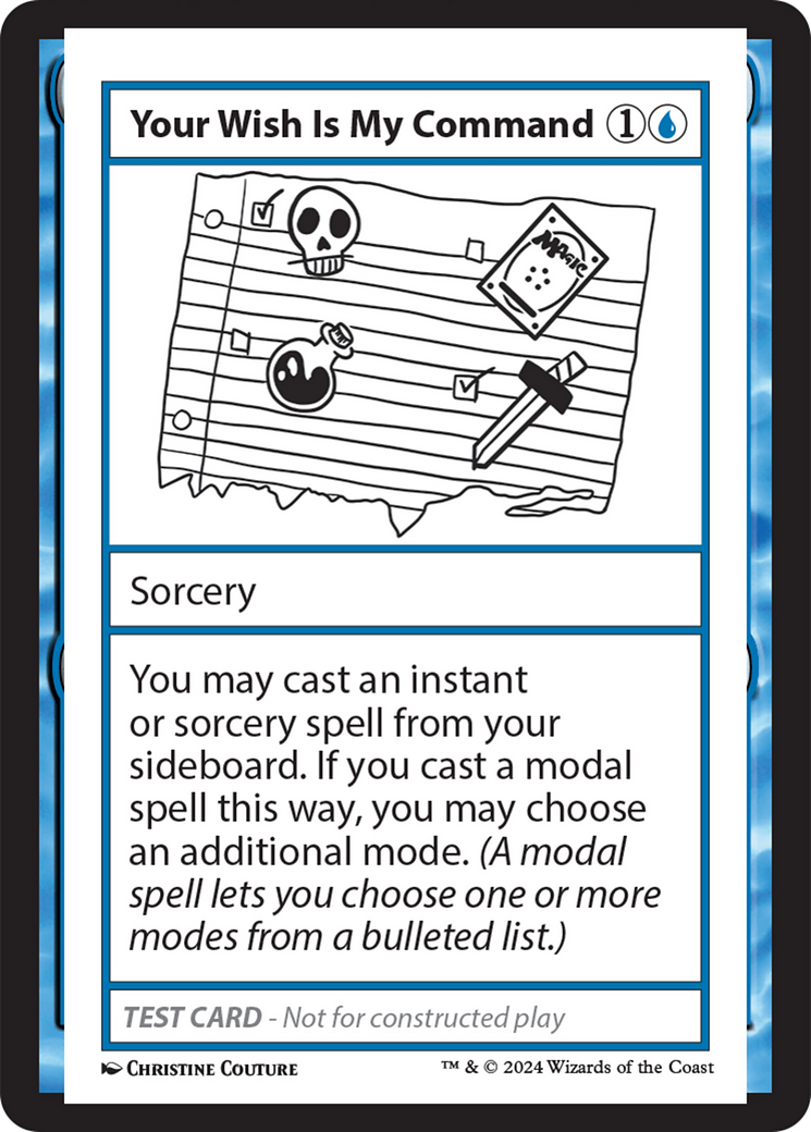 Your Wish Is My Command [Mystery Booster 2 Playtest Cards] | RetroPlay Games