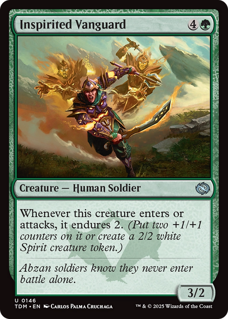 Inspirited Vanguard [Tarkir: Dragonstorm] | RetroPlay Games