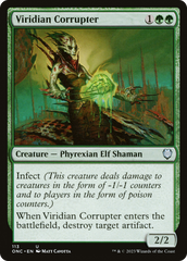 Viridian Corrupter [Phyrexia: All Will Be One Commander] | RetroPlay Games