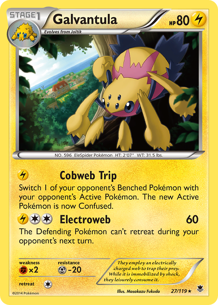 Galvantula (27/119) [XY: Phantom Forces] | RetroPlay Games