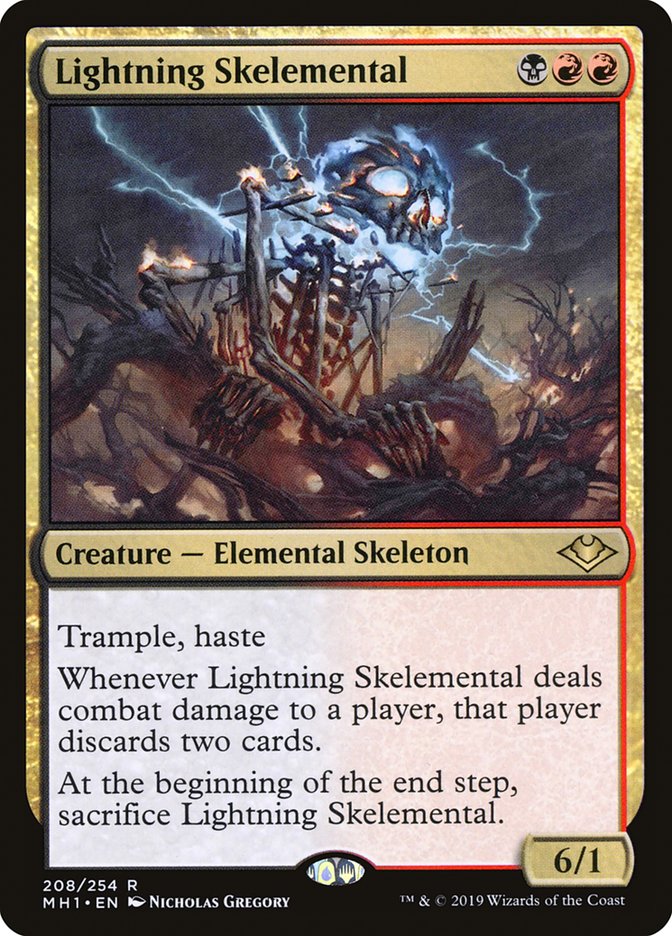 Lightning Skelemental [Modern Horizons] | RetroPlay Games