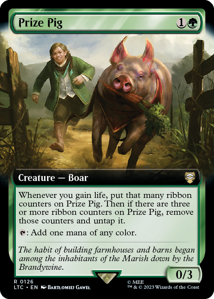 Prize Pig (Extended Art) [The Lord of the Rings: Tales of Middle-Earth Commander] | RetroPlay Games