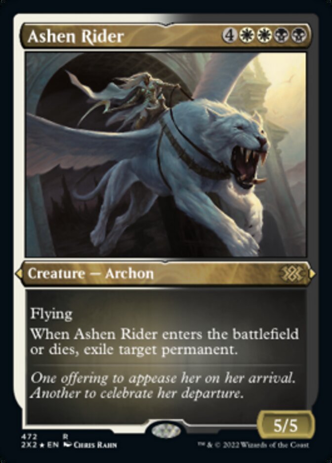 Ashen Rider (Foil Etched) [Double Masters 2022] | RetroPlay Games