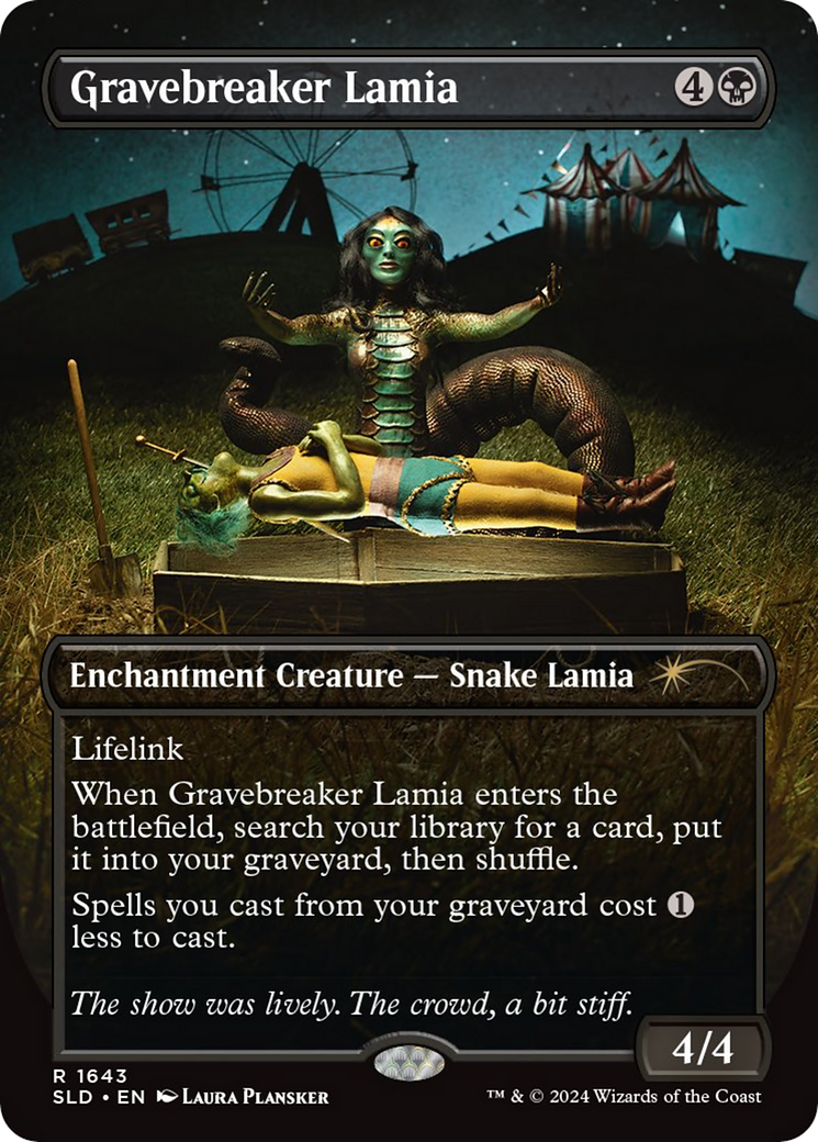 Gravebreaker Lamia (Rainbow Foil) [Secret Lair Drop Series] | RetroPlay Games