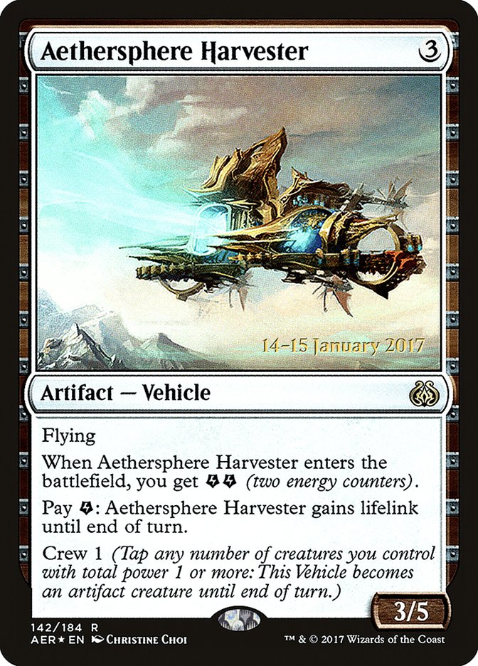 Aethersphere Harvester [Aether Revolt Prerelease Promos] | RetroPlay Games