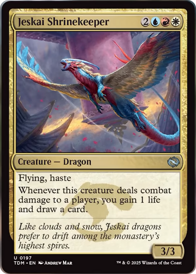 Jeskai Shrinekeeper [Tarkir: Dragonstorm] | RetroPlay Games