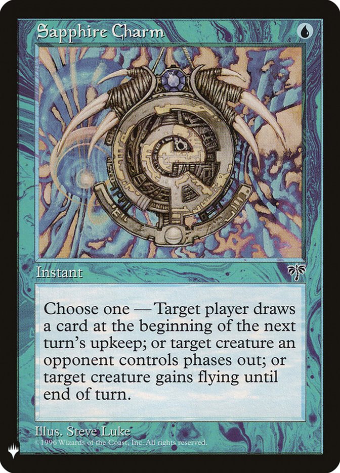 Sapphire Charm [Mystery Booster] | RetroPlay Games