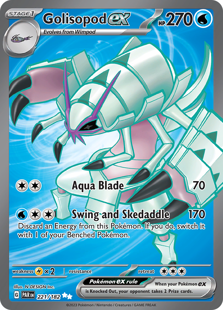 Golisopod ex (221/182) [Scarlet & Violet: Paradox Rift] | RetroPlay Games