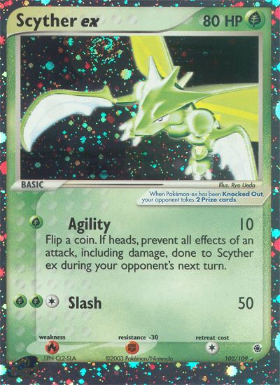 Scyther ex (102/109) [EX: Ruby & Sapphire] | RetroPlay Games