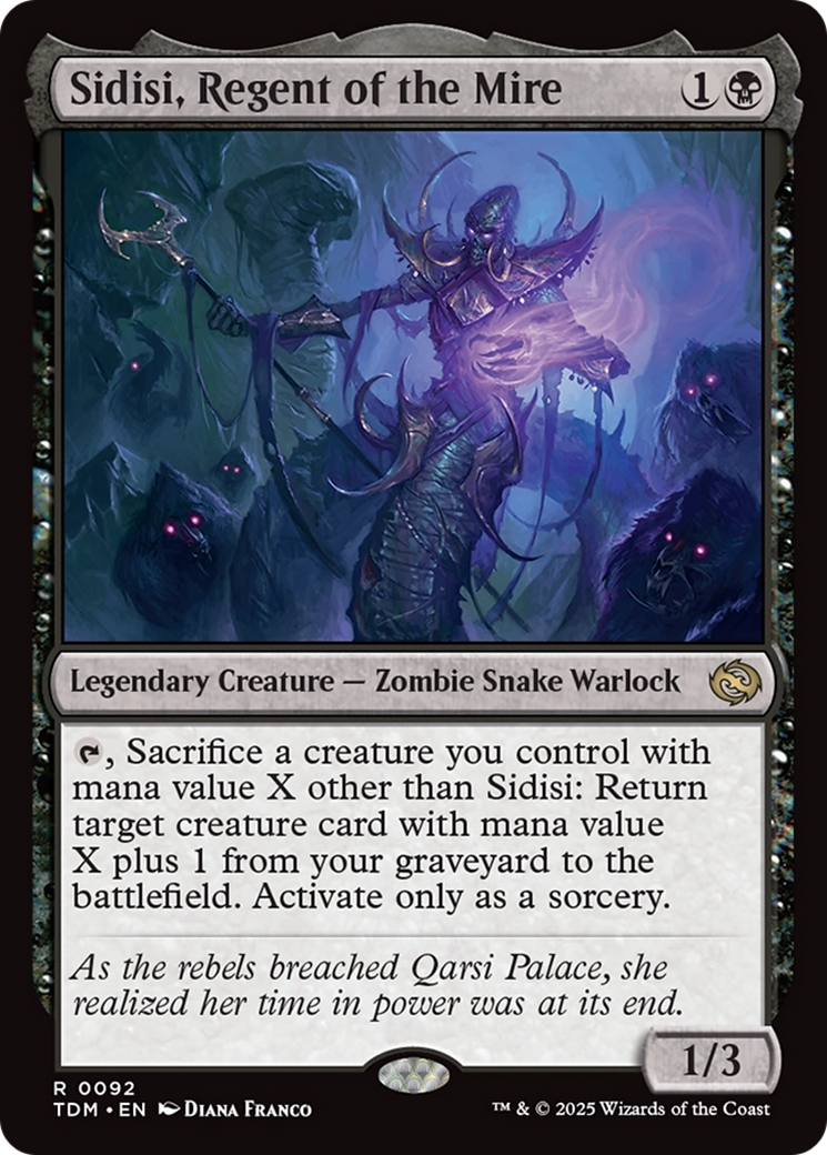 Sidisi, Regent of the Mire [Tarkir: Dragonstorm] | RetroPlay Games