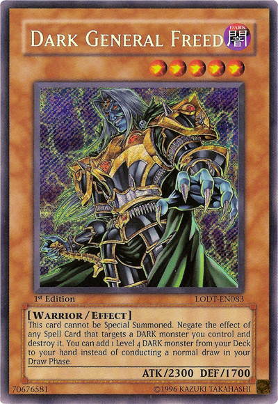 Dark General Freed [LODT-EN083] Secret Rare | RetroPlay Games