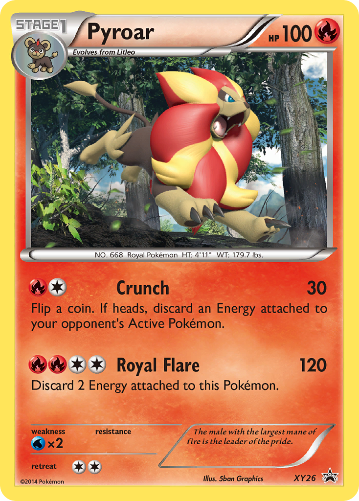 Pyroar (XY26) [XY: Black Star Promos] | RetroPlay Games