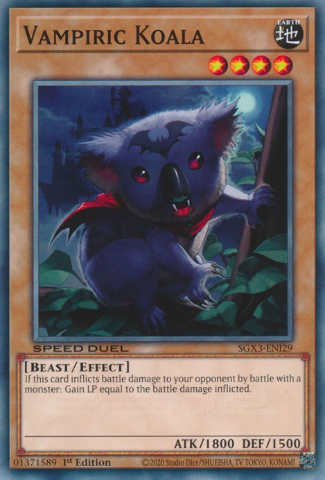 Vampiric Koala [SGX3-ENI29] Common | RetroPlay Games