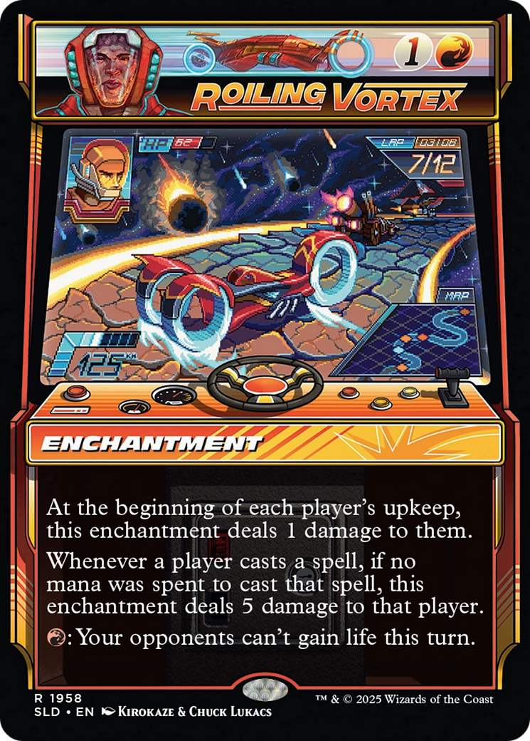 Roiling Vortex (Rainbow Foil) [Secret Lair Drop Series] | RetroPlay Games