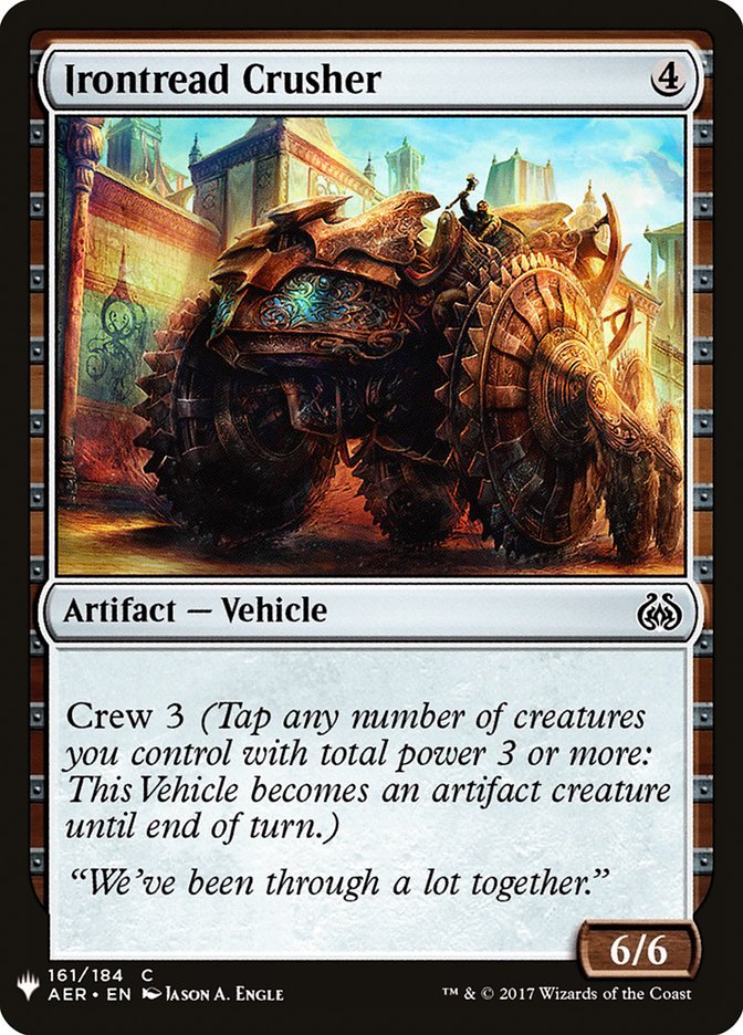 Irontread Crusher [Mystery Booster] | RetroPlay Games