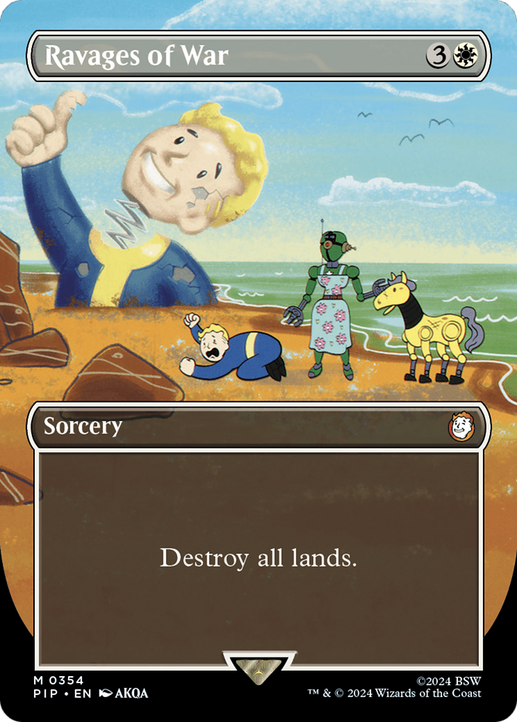 Ravages of War (Borderless) [Fallout] | RetroPlay Games