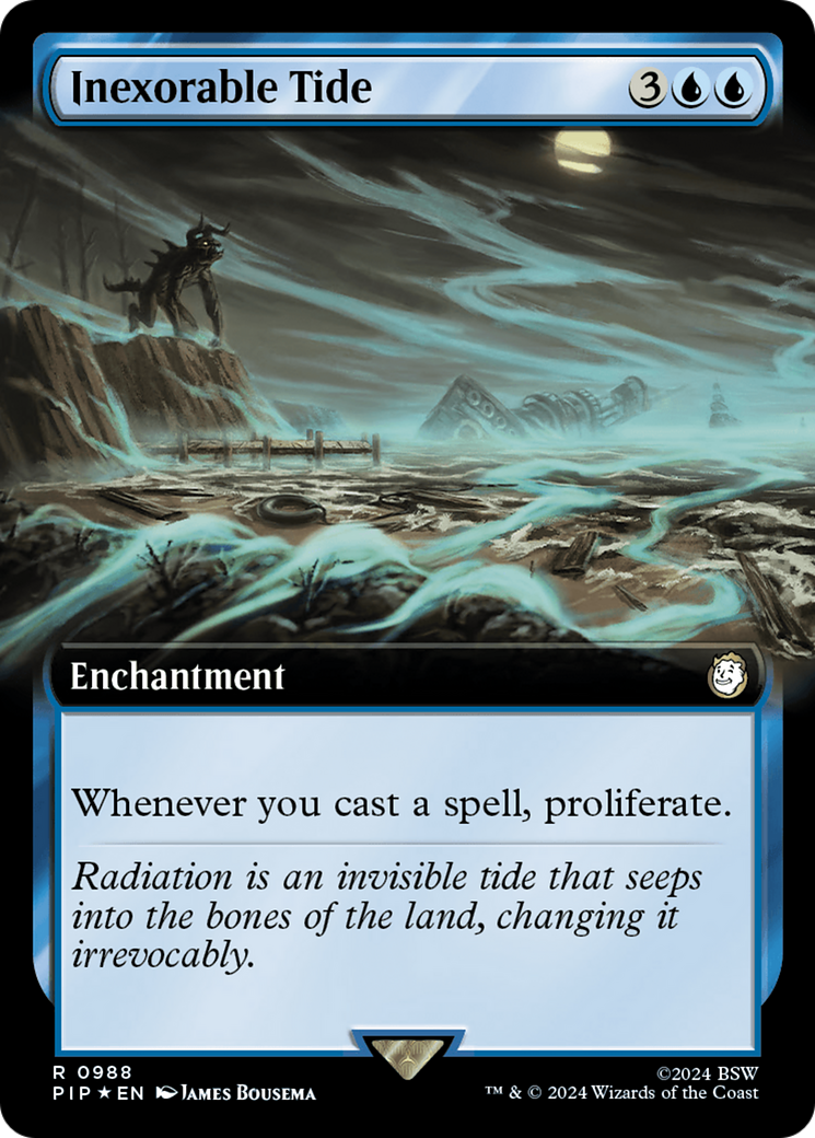 Inexorable Tide (Extended Art) (Surge Foil) [Fallout] | RetroPlay Games