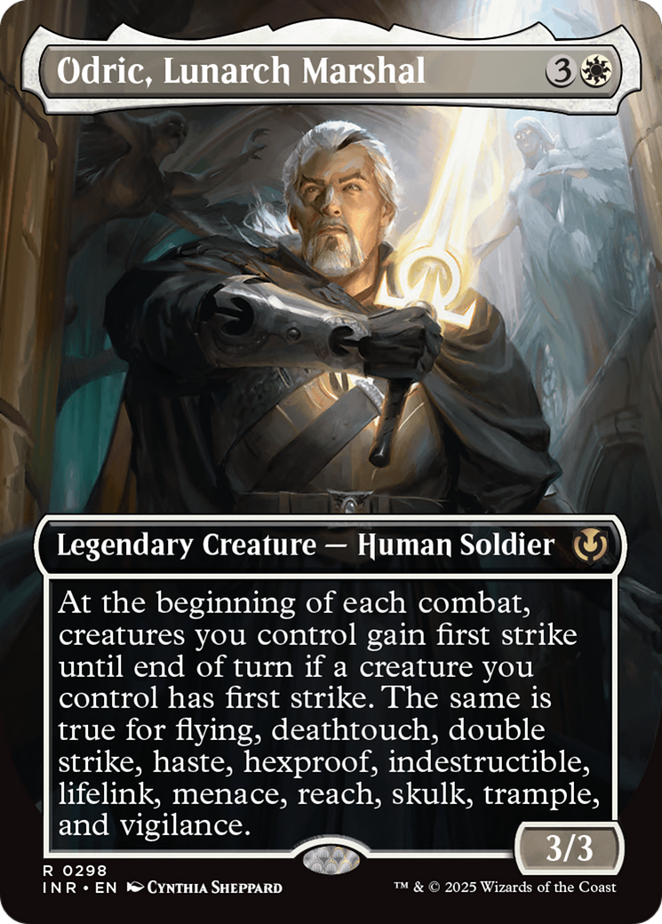 Odric, Lunarch Marshal (Borderless) [Innistrad Remastered] | RetroPlay Games