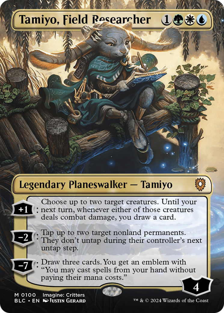 Tamiyo, Field Researcher (Borderless) [Bloomburrow Commander] | RetroPlay Games