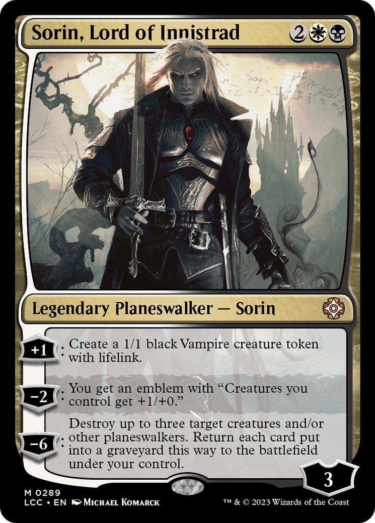 Sorin, Lord of Innistrad [The Lost Caverns of Ixalan Commander] | RetroPlay Games