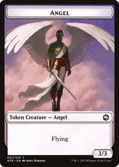 Angel // Dog Illusion Double-Sided Token [Dungeons & Dragons: Adventures in the Forgotten Realms Tokens] | RetroPlay Games