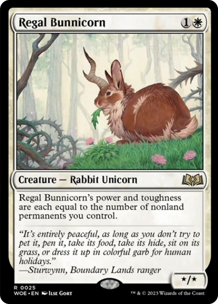 Regal Bunnicorn [Wilds of Eldraine] | RetroPlay Games