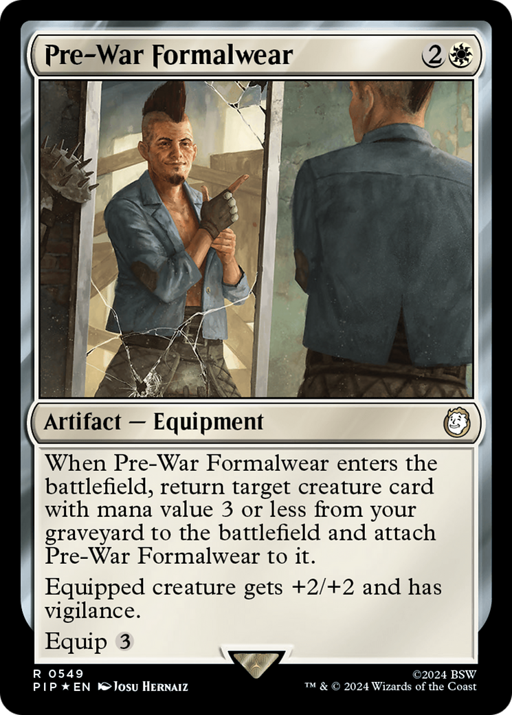 Pre-War Formalwear (Surge Foil) [Fallout] | RetroPlay Games