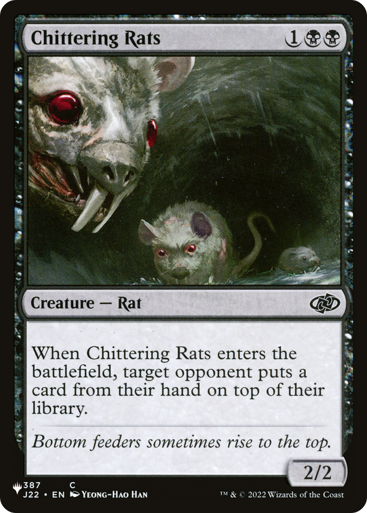 Chittering Rats [The List Reprints] | RetroPlay Games