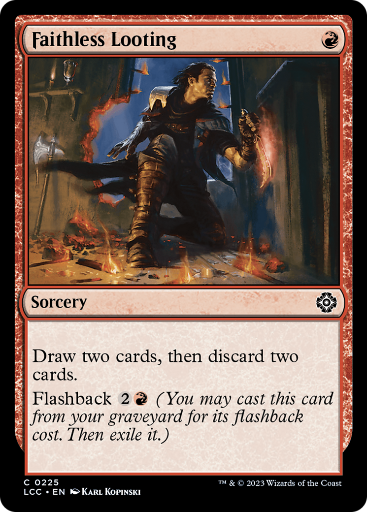 Faithless Looting [The Lost Caverns of Ixalan Commander] | RetroPlay Games