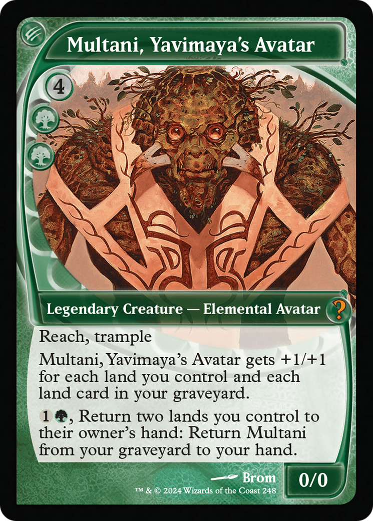 Multani, Yavimaya's Avatar (Future Sight) [Mystery Booster 2] | RetroPlay Games