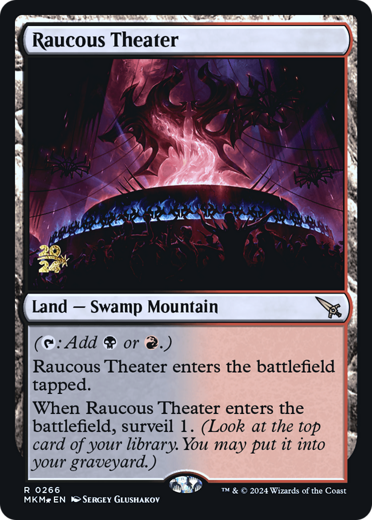 Raucous Theater [Murders at Karlov Manor Prerelease Promos] | RetroPlay Games