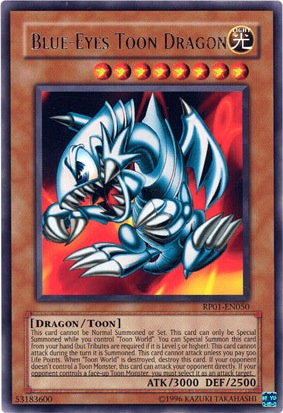 Blue-Eyes Toon Dragon [RP01-EN050] Rare | RetroPlay Games